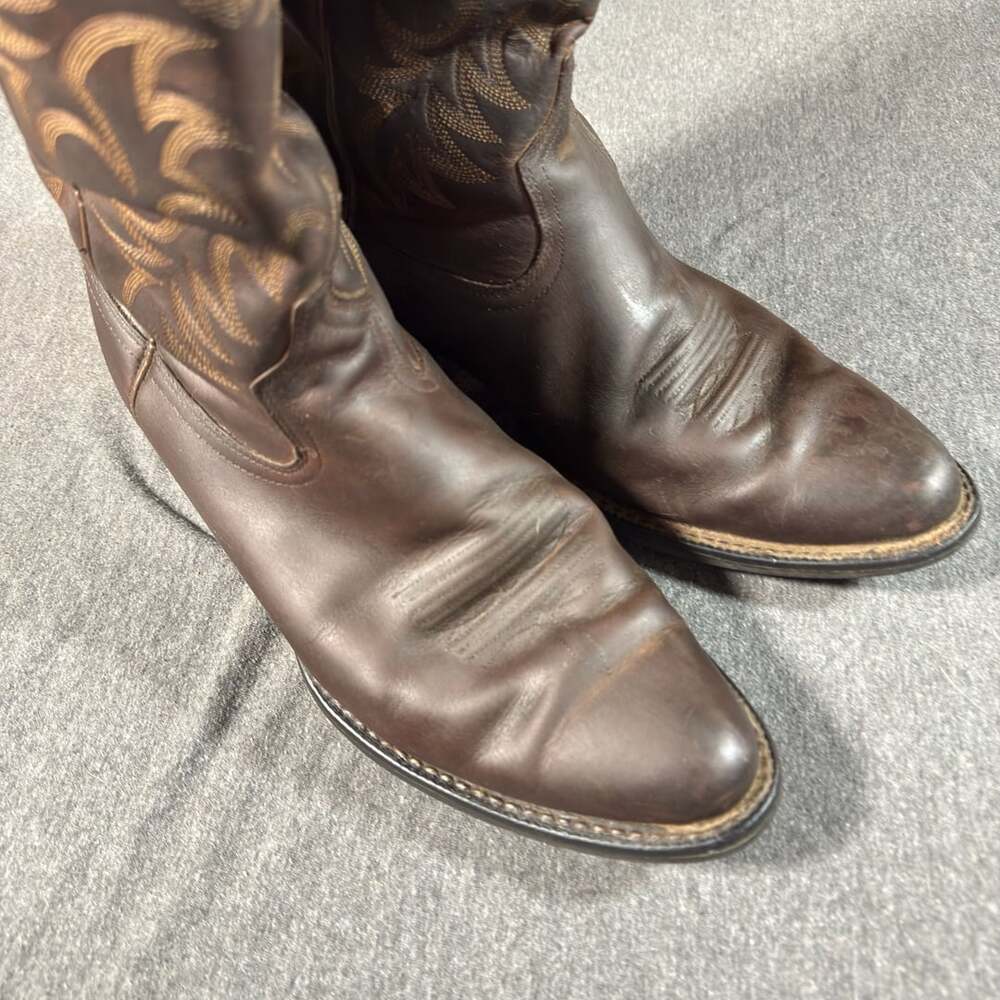 Ariat Brown Leather Western Cowboy Boots Size 9.5D Style 10002804